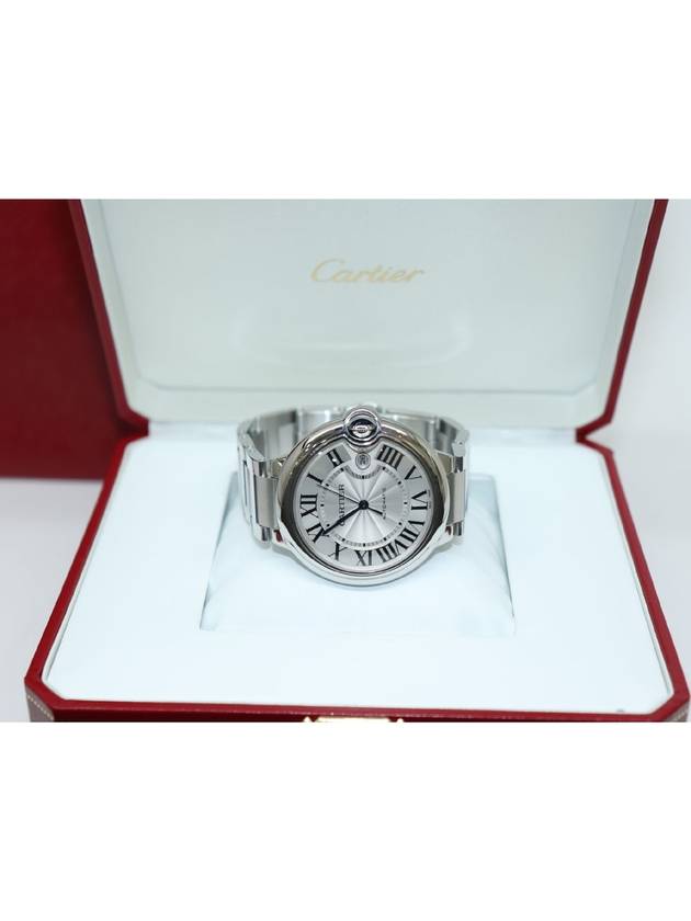 Really clean 99 out of 100 points Ballon Bleu 42 mm automatic men s watch W69012Z4 - CARTIER - BALAAN 3