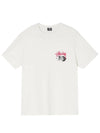 Roll the Dice Short Sleeve T Shirt White - STUSSY - BALAAN 3