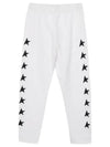 Men's Star Track Pants White - GOLDEN GOOSE - BALAAN 2