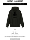 Miley Logo Hoodie Faded Black - ISABEL MARANT - BALAAN 3