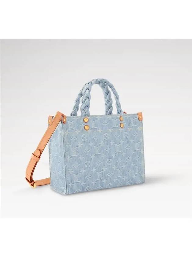 Let Go PM Monogram Tote Bag Sky Blue - LOUIS VUITTON - BALAAN 3