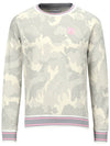 C23STS018M Candy Camo Crew Neck Light Gray - CHUCUCHU - BALAAN 1