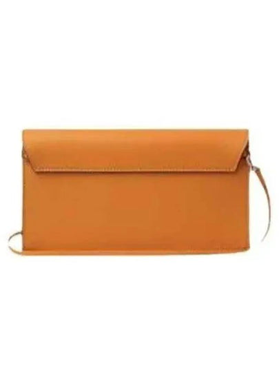 Women's Iside Envelope Clutch Orange Bag WBES0080089LOCGSJZ - VALEXTRA - BALAAN 2