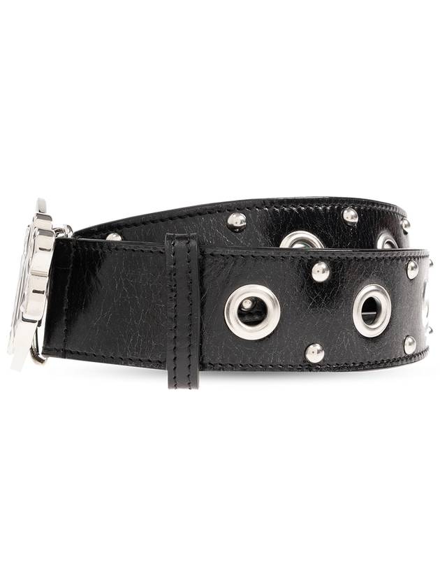 Gothic Logo Leather Belt BEW0406015000012124 B0711003144 - DSQUARED2 - BALAAN 4