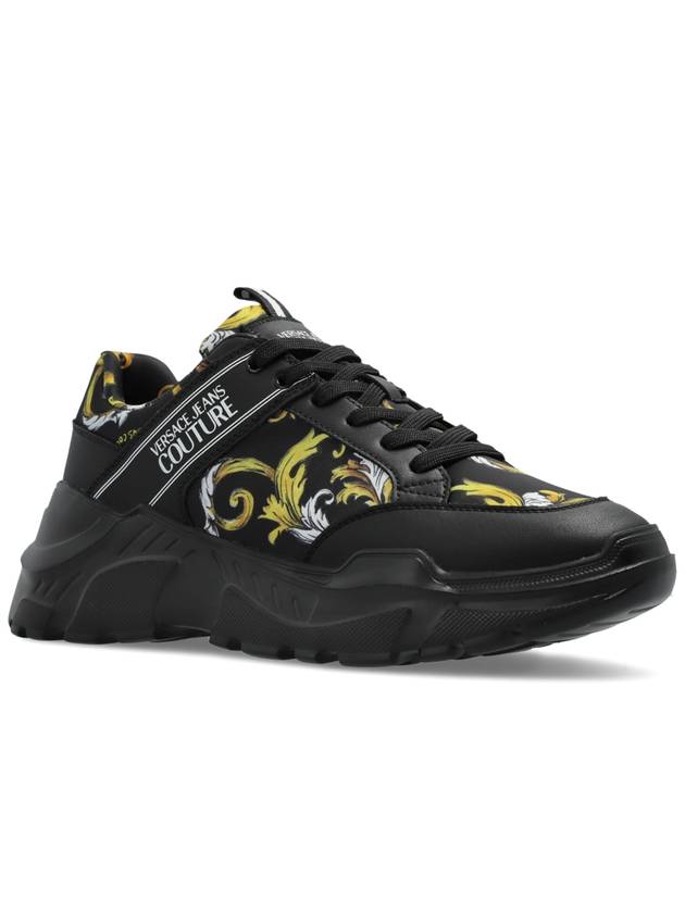 Versace Jeans Couture Sneakers Fondo Speedtrack, Men's, Black - VERSACE - BALAAN 4