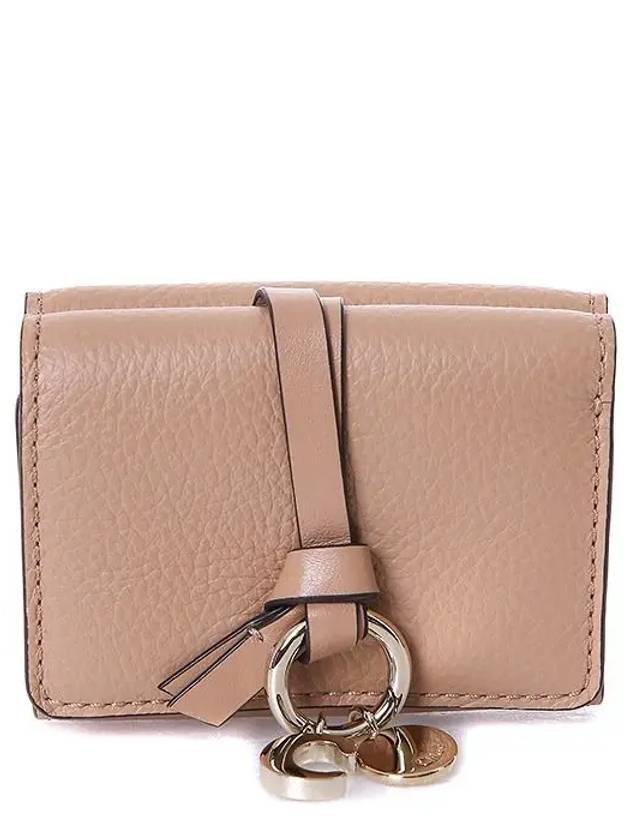 Alphabet Small Half Wallet Beige - CHLOE - BALAAN 2