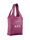 Ninon Small Tote Bag Plum - A.P.C. - BALAAN 2