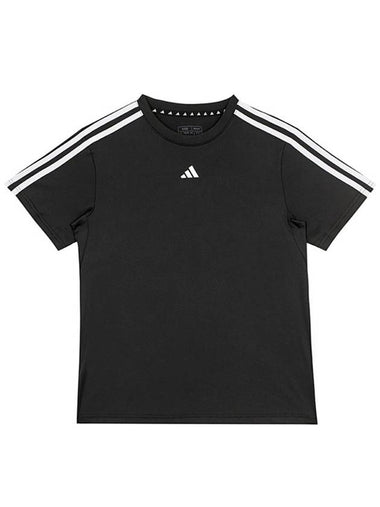 Train Essentials Aeroready 3S Short Sleeve T-Shirt Black - ADIDAS - BALAAN 1