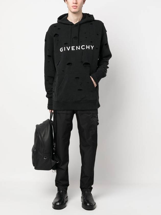 cargo buckle track pants black - GIVENCHY - BALAAN 3