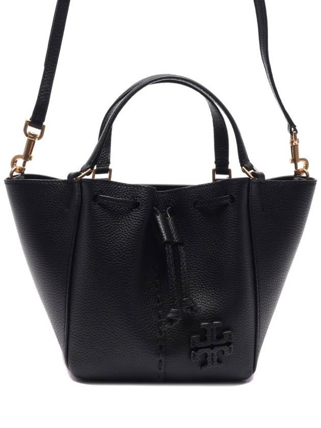 McGraw Mini Dragonfly Tote Bag Black - TORY BURCH - BALAAN 3