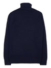 Lens Detail Lambswool Turtleneck Navy - CP COMPANY - BALAAN 3