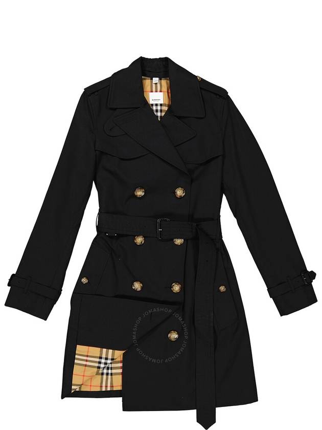 Burberry Double-breasted Belted Trench Coat, Brand Size 6 (US Size 4) - BURBERRY - BALAAN 1