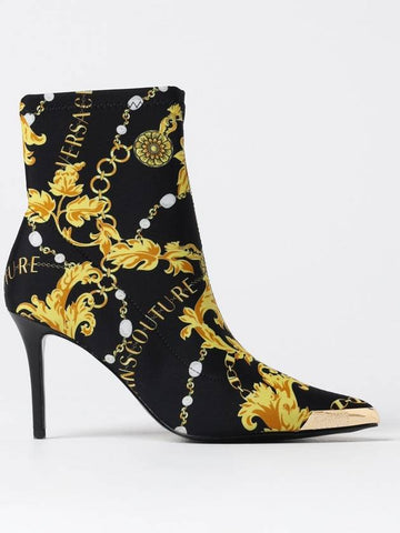 Flat ankle boots woman Versace Jeans Couture - VERSACE - BALAAN 1