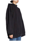 Back Logo Hooded Top Black - BALENCIAGA - BALAAN 7