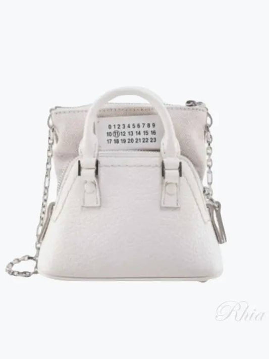 5AC Baby Bag SB3WG0025 White - MAISON MARGIELA - BALAAN 1