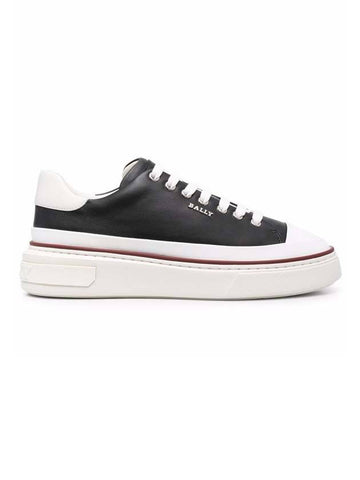 Women's Miley Lace-Up Sneakers Black - BALLY - BALAAN 1