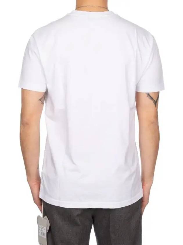 Logo embroidered short sleeve t shirt white 3G010006 - VIVIENNE WESTWOOD - BALAAN 4