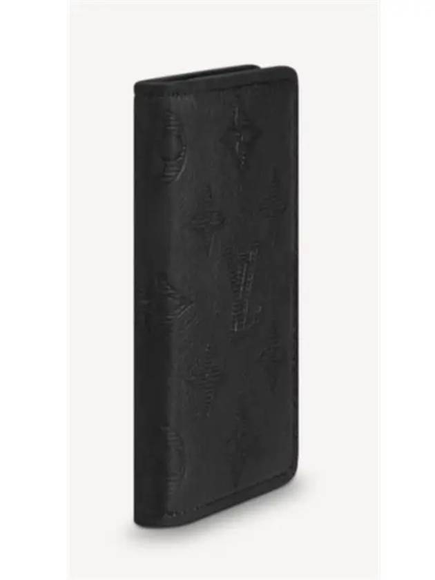 Monogram Shadow Pocket Organizer Card Wallet Black - LOUIS VUITTON - BALAAN 4