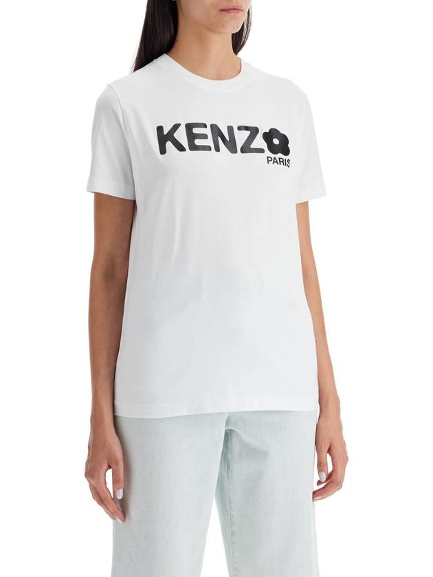 Boke Flower 2.0 Short Sleeve T-Shirt White - KENZO - BALAAN 3