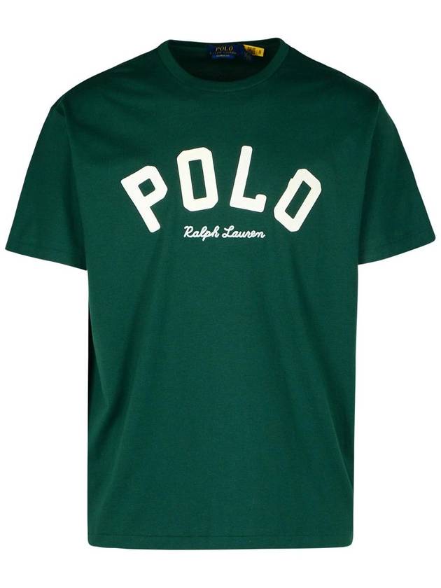 Polo Ralph Lauren Green Cotton T-Shirt - POLO RALPH LAUREN - BALAAN 1