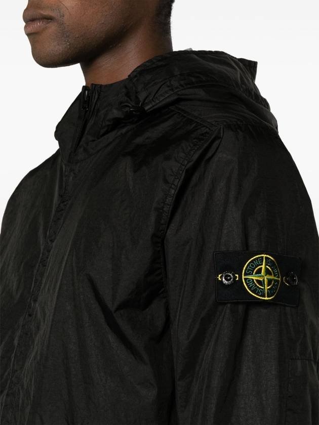 Membrana 3L TC Hooded Jacket Black - STONE ISLAND - BALAAN 7