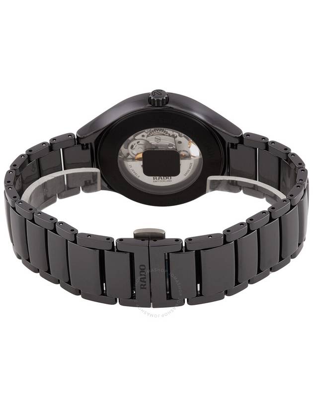 Rado True Round Secret Diamonds Automatic Black Dial Unisex Watch R27107732 - RADO - BALAAN 3