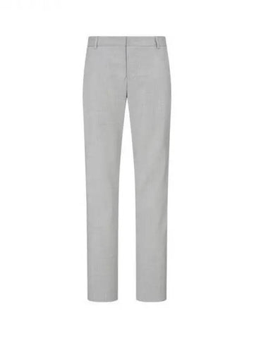 Men s Easy Wool Zipper Pocket Pants Light Gray 270295 - EMPORIO ARMANI - BALAAN 1