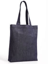 Laure logo denim tote bag blue - A.P.C. - BALAAN 7