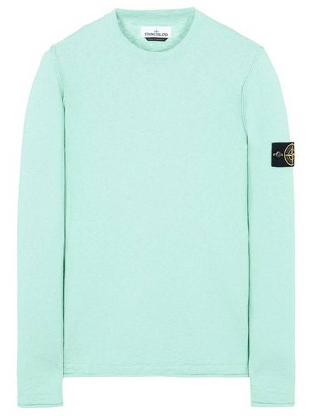 Wappen Patch Crew Neck Knit Top Mint - STONE ISLAND - BALAAN 2