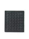 Intrecciato Small Folder Half Wallet Dark Grey - BOTTEGA VENETA - BALAAN 5