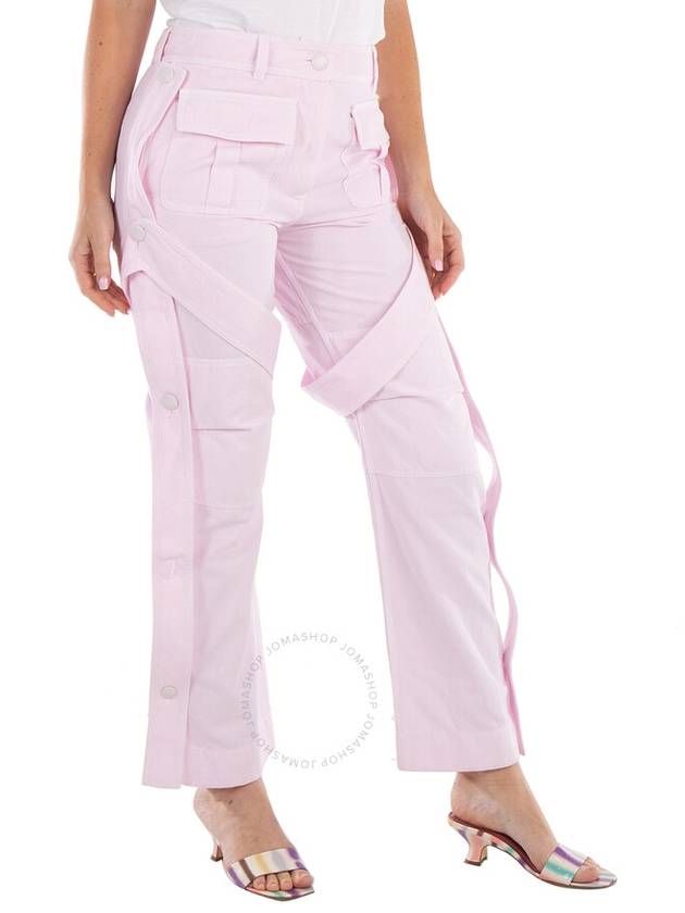 Burberry Ladies Pale Candy Pink Amelia Straight-Leg Trousers, Brand Size 2 (US Size 0) - BURBERRY - BALAAN 2