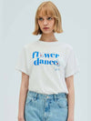 Flower Dance Short Sleeved T ShirtWhite - OPENING SUNSHINE - BALAAN 1