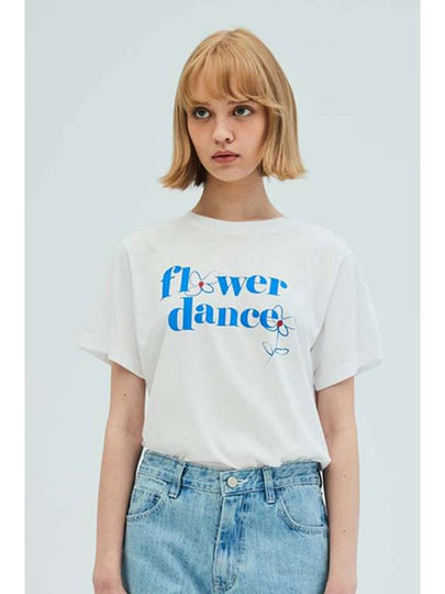 Flower Dance Short Sleeved T Shirt White - OPENING SUNSHINE - BALAAN 2