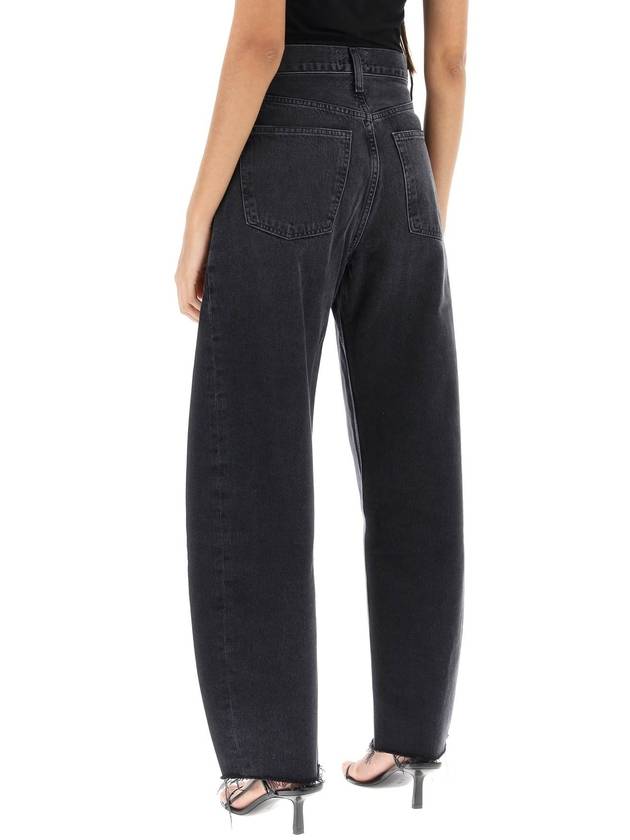 Luna High Rise Pieced Taper Jeans Black - AGOLDE - BALAAN 4