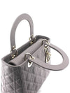 DI Lady Bag Medium Gray DI31BG008 - DIOR - BALAAN 4