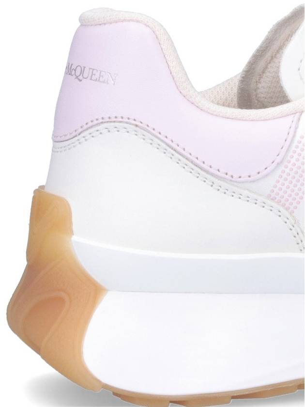 Logo Low Top Sneakers White Pink - ALEXANDER MCQUEEN - BALAAN 5