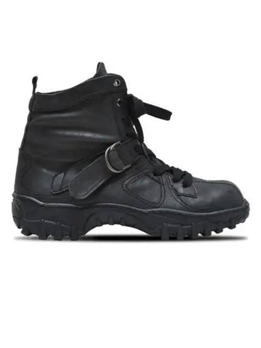 NEGATIVE THREE engineered boot sneakers black - NEGATIVETHREE - BALAAN 1