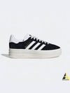 Women's Gazelle Bold Low Top Sneakers Black - ADIDAS - BALAAN 2