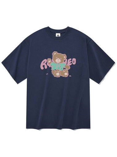 Soft Bear Short Sleeve T Shirt Navy - RADINEO - BALAAN 1