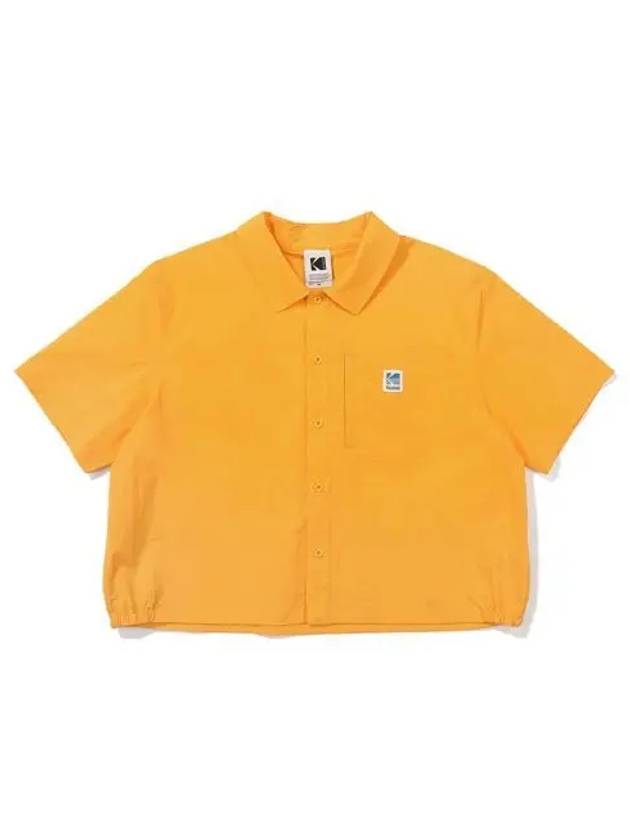 KODAK Chroma Breeze Short Sleeve Shirt Women YELLOW - KODO - BALAAN 1