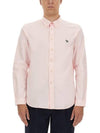 Zebra Patch Long Sleeve Shirt Light Pink - PAUL SMITH - BALAAN 4