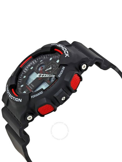 Casio G-Shock Black Resin Strap Men's Watch GA100-1A4 - CASIO - BALAAN 2