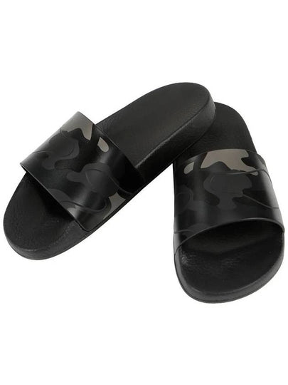 Camouflage Slippers Black - VALENTINO - BALAAN 2