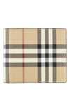 Vintage Check Half Wallet Beige - BURBERRY - BALAAN 2