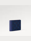 Monogram Multiple Half Wallet Blue - LOUIS VUITTON - BALAAN 5