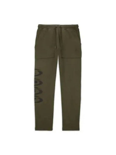 Travis Scott Jordan Men s Fleece Pants QS Cargo Khaki - JORDAN - BALAAN 1