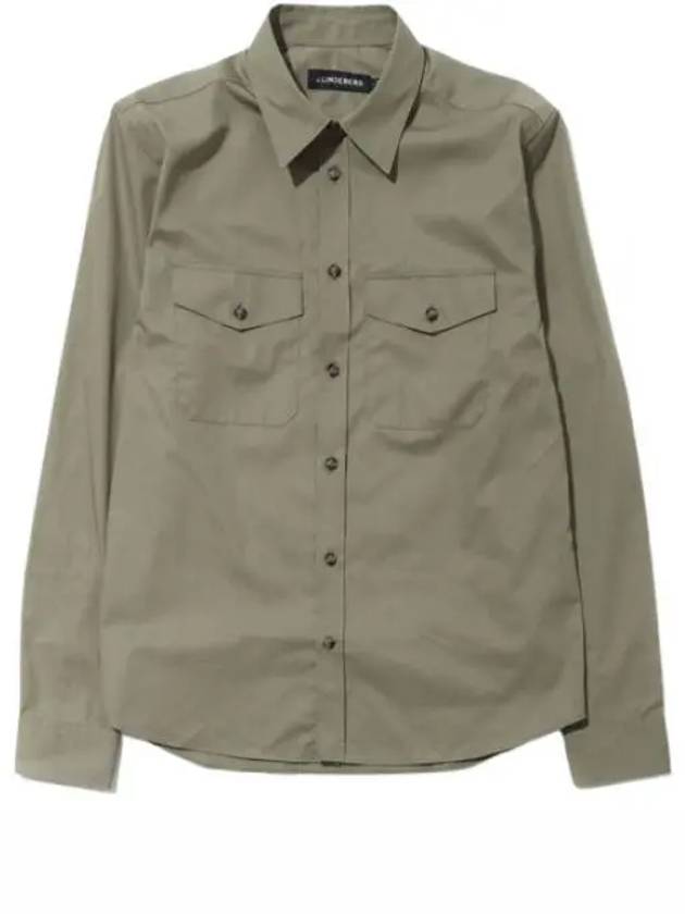 Perry Pocket Slim Shirt Long Sleeve - J.LINDEBERG - BALAAN 1