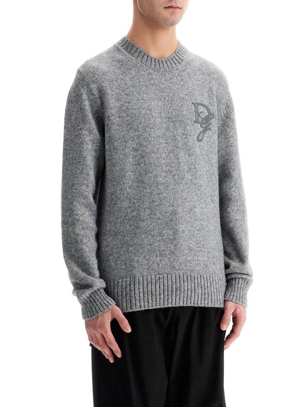 "round neck pullover with dg - DOLCE&GABBANA - BALAAN 2