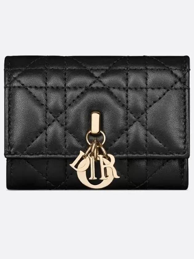 My Dior Cannage Lambskin Wallet Black - DIOR - BALAAN 2