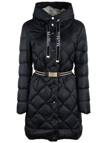 Max Mara Drip-Proof Canvas Parka With Hood - MAX MARA - BALAAN 1